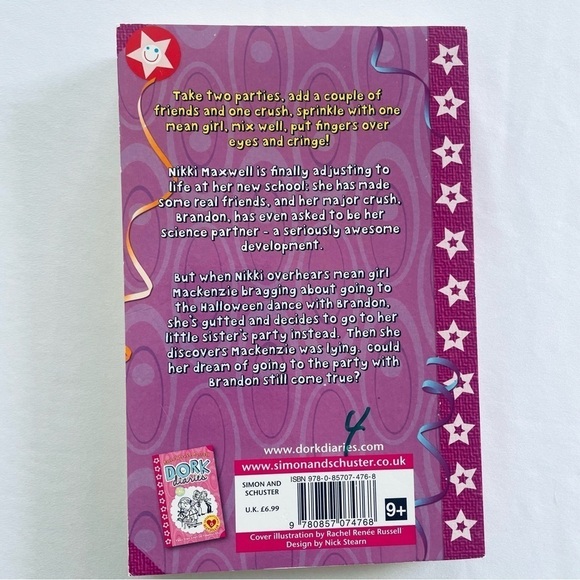 Lot of 4 Girls' Books: Dork Diaries by Rachel Renee Russell - Picture 8 of 13